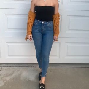H&M basic black tube top. Never worn